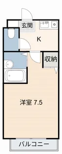セルシオン草刈【1階】の間取り