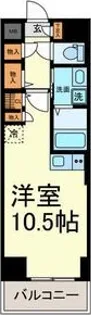 IWATSUKA RISE【6階】の間取り