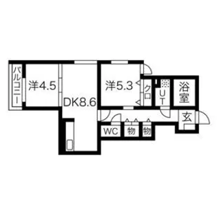 ハウス オブ グレイス【3階】の間取り
