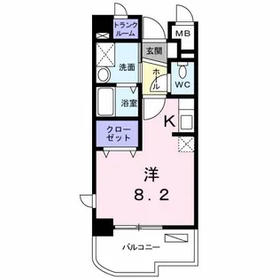 コートライブリーN【4階】の間取り