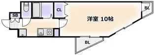 ロイヤルフェニックスマンション【2階】の間取り