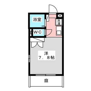 インフィニート【1階】の間取り