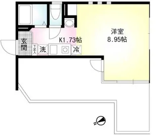 MINAMI-KAMATA RESIDENCE【4階】の間取り