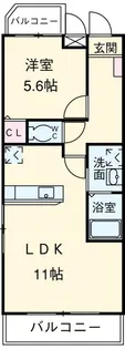 スカイグレイス【2階】の間取り