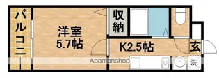 リエス上島B【2階】の間取り