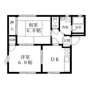 アネックス・ヨネ【1階】の間取り