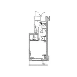 ルーブル蒲田弐番館【12階】の間取り