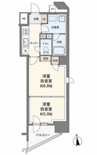 TRACK渋谷本町【11階】の間取り