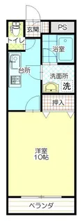スプリングハウス【1階】の間取り