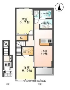 グランドパレス【2階】の間取り