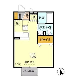 AdoniS.Wit(アドニス・ウィット)【1階】の間取り