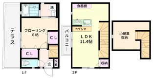 KハウスIIの間取り