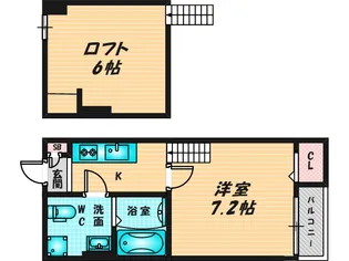 Miisa.1st【2階】の間取り