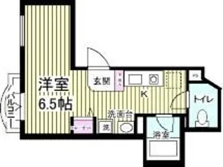 コートヤード南青山【2階】の間取り