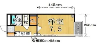 フレンドリーハウス新大宮【1階】の間取り