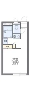 レオパレスエルドラード【2階】の間取り