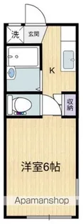 パークサイドアゼリア【2階】の間取り