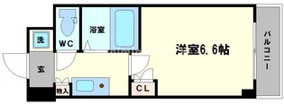 ドミール桜川II【9階】の間取り