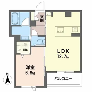 シャーメゾンOlive【3階】の間取り