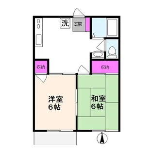 ドミスアーズ【1階】の間取り