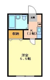 ハウジングヴィレッジ横山【2階】の間取り