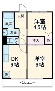 スリーアイランド【1階】の間取り