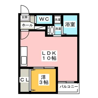 WARREN TOBEI【1階】の間取り