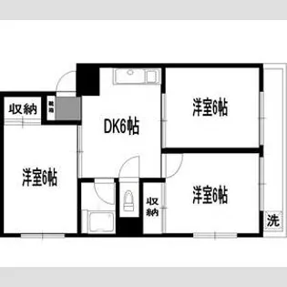 貫井東本町ビル【4階】の間取り