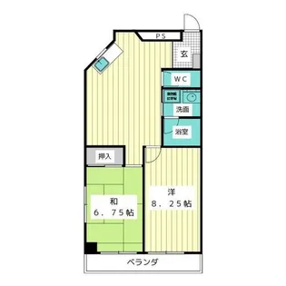 パール25【6階】の間取り
