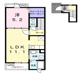 フラーゼ【2階】の間取り