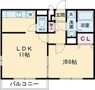 リブリ・ボナール【2階】の間取り