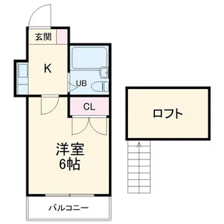 ブライズII【1階】の間取り