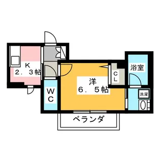 キュランダ ヒル【1階】の間取り