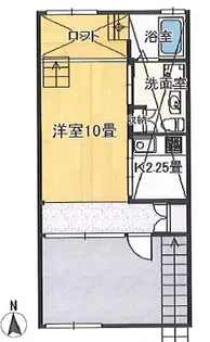 トライヅコート【1階】の間取り