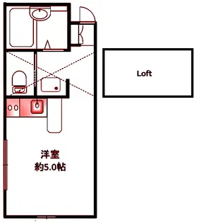 コラーレ二俣川【2階】の間取り