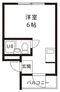 フレグランス八王子【4階】の間取り