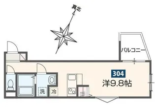 MELDIA原当麻II【3階】の間取り