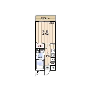 HM GARDEN【3階】の間取り