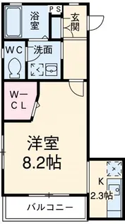 リラフォート【2階】の間取り