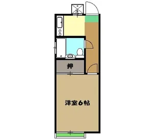 双葉ハイツ【2階】の間取り