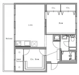 第2ヒロカネビル【5階】の間取り