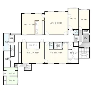葵橋住宅【2階】の間取り