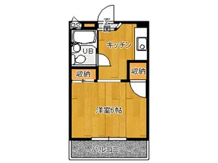 ハイツ田村【2階】の間取り