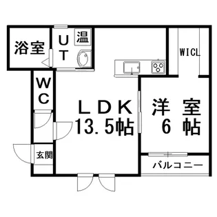 グランコートI【3階】の間取り