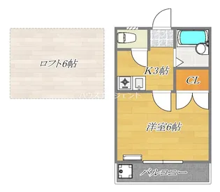 エクセルハイツ2【2階】の間取り