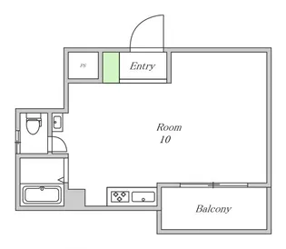 ハイツマツバラ【2階】の間取り