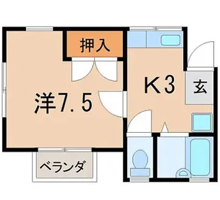 コレクトR【2階】の間取り