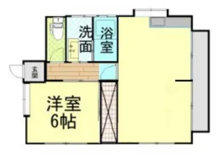 サンシティ F【1階】の間取り