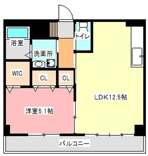 田畑ハイツそれいゆ【2階】の間取り