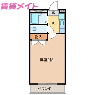 大谷第1【2階】の間取り